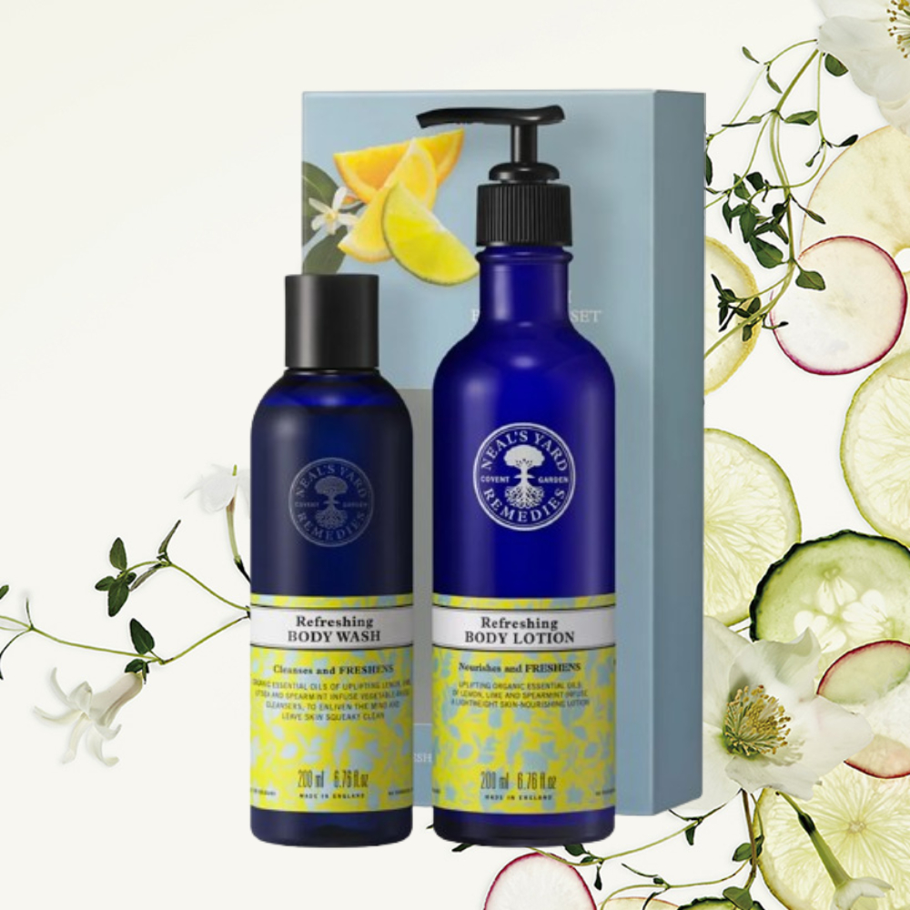 ニールズヤード　ボディケア　セット 季節限定】サラッと気持ちいいリフレッシュボディケアセット | NEAL'S